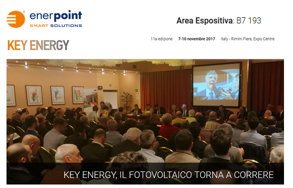 7-10.11 | Enerpoint a KEYENERGY Rimini