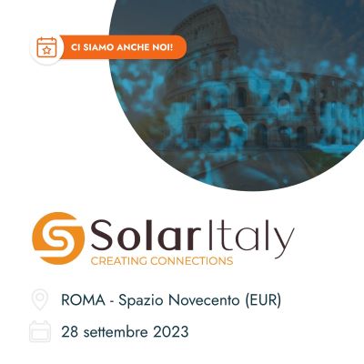 Paolo Rocco Viscontini al Solar Italy 2023